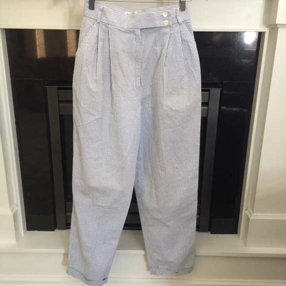 JH Collectibles Pants - Vintage JH Collectibles Pants Seersucker Striped
